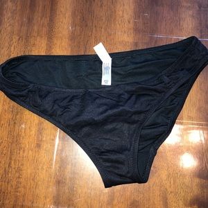 Victoria’s Secret black bikini bottoms